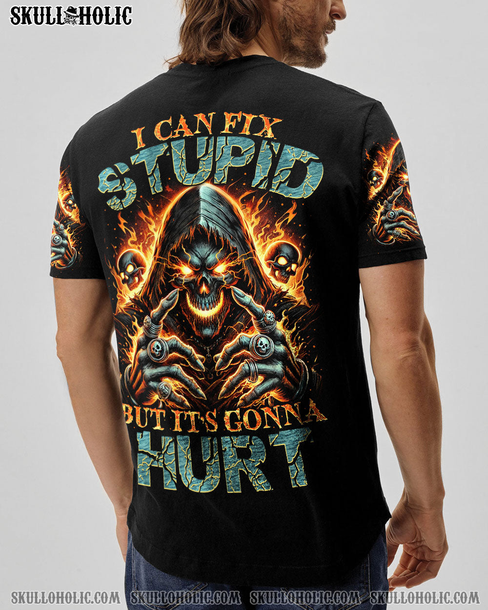 BLISSCORNERS I CAN FIX STUPID BUT IT'S GONNA HURT ALL OVER PRINT