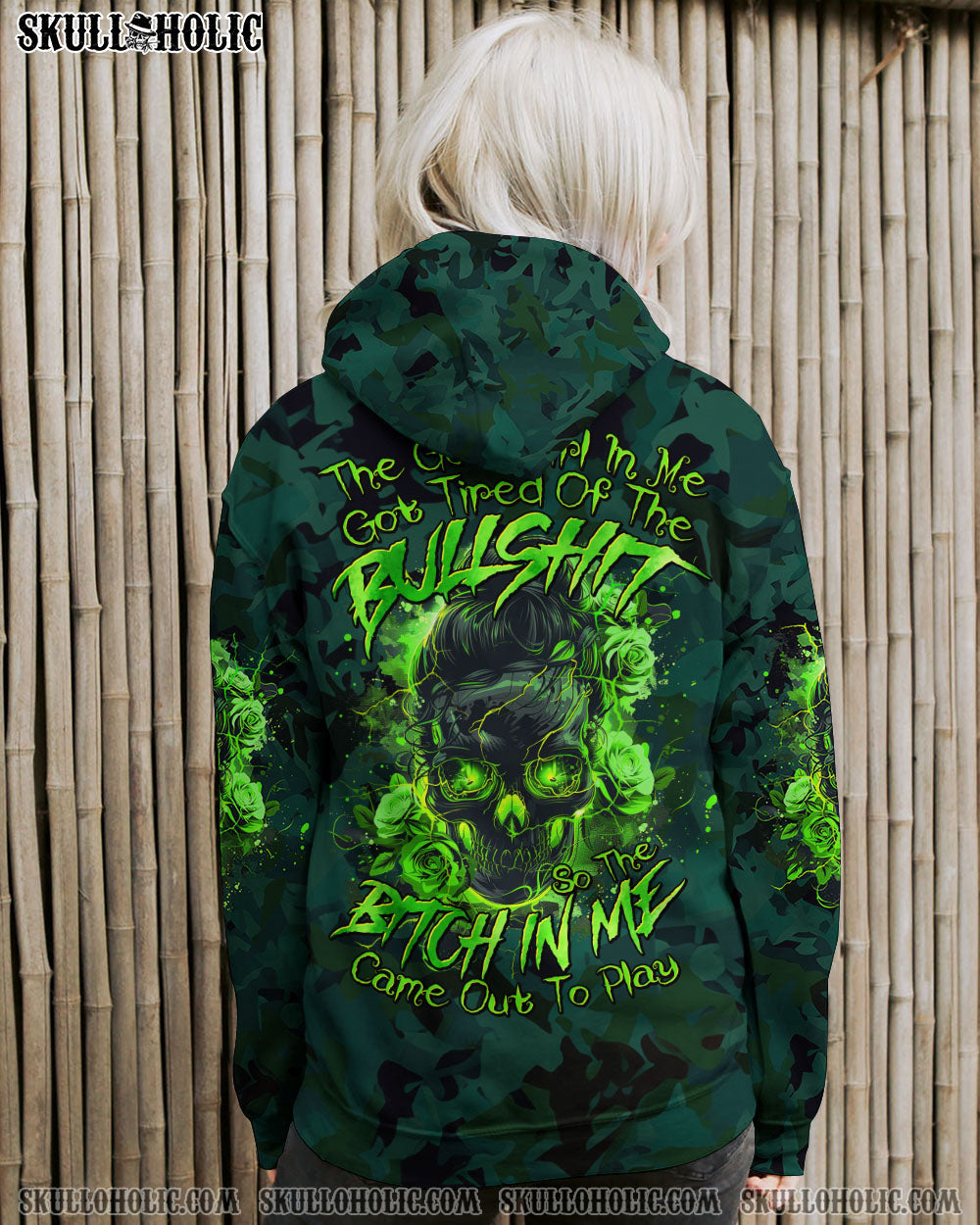 BLISSCORNERS THE GOOD GIRL IN ME ALL OVER PRINT