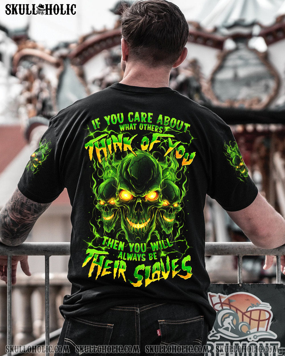 BLISSCORNERS IF YOU CARE ABOUT WHAT OTHERS THINK OF YOU ALL OVER PRINT