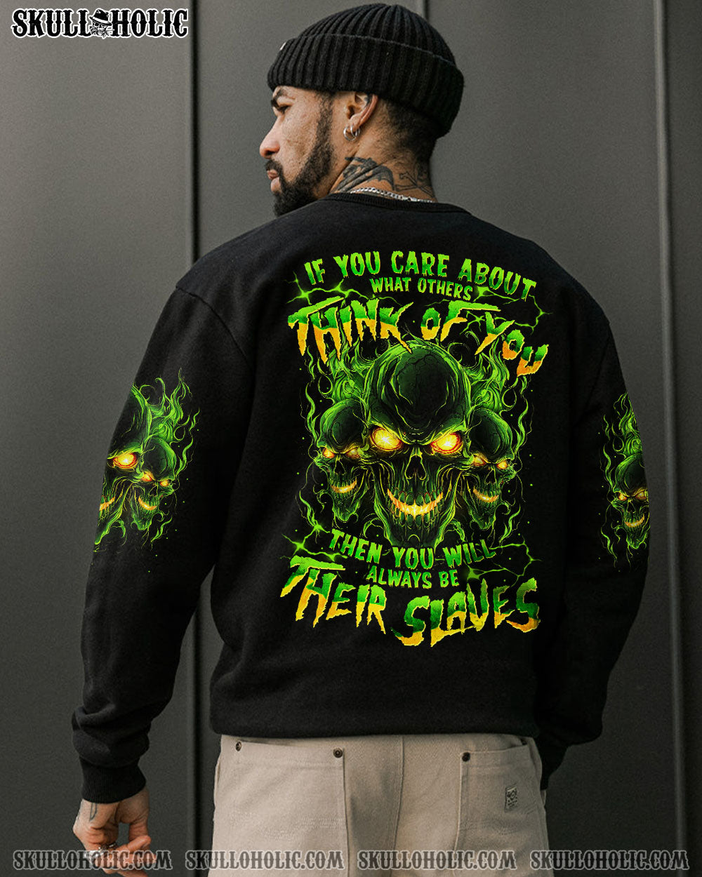 BLISSCORNERS IF YOU CARE ABOUT WHAT OTHERS THINK OF YOU ALL OVER PRINT