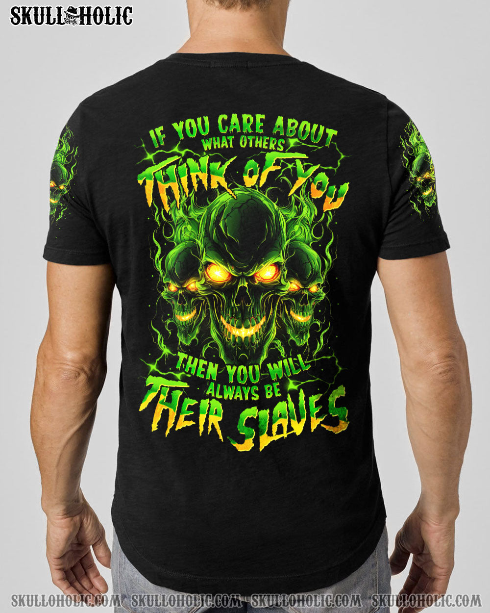 BLISSCORNERS IF YOU CARE ABOUT WHAT OTHERS THINK OF YOU ALL OVER PRINT