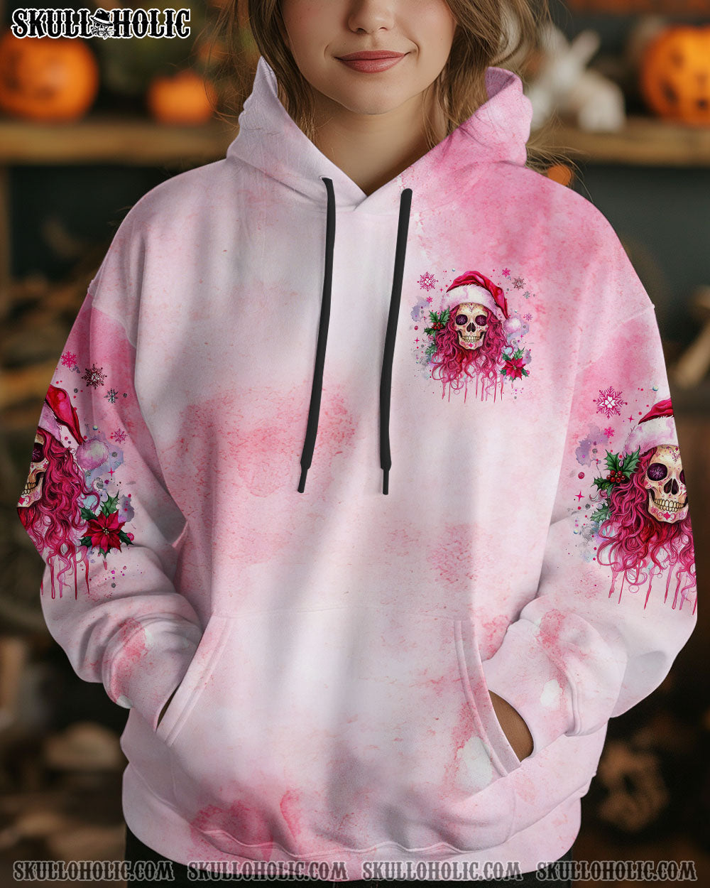 BLISSCORNERS THE GOOD GIRL IN ME CHRISTMAS ALL OVER PRINT