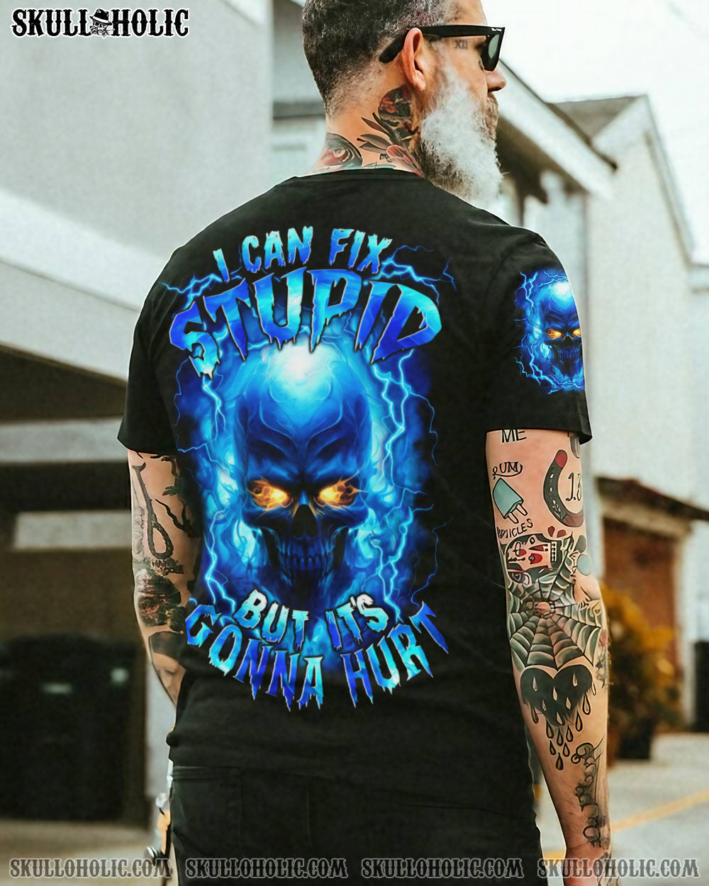 BLISSCORNERS I CAN FIX STUPID BUT IT'S GONNA HURT ALL OVER PRINT