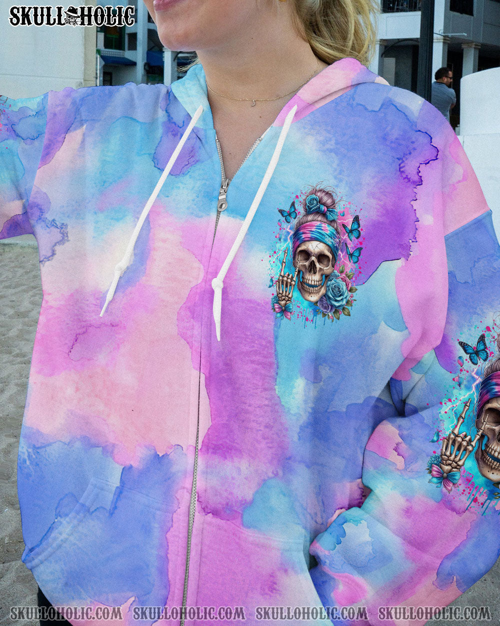 BLISSCORNERS MY GIVE A F IS BROKEN MESSY BUN ROSE ALL OVER PRINT