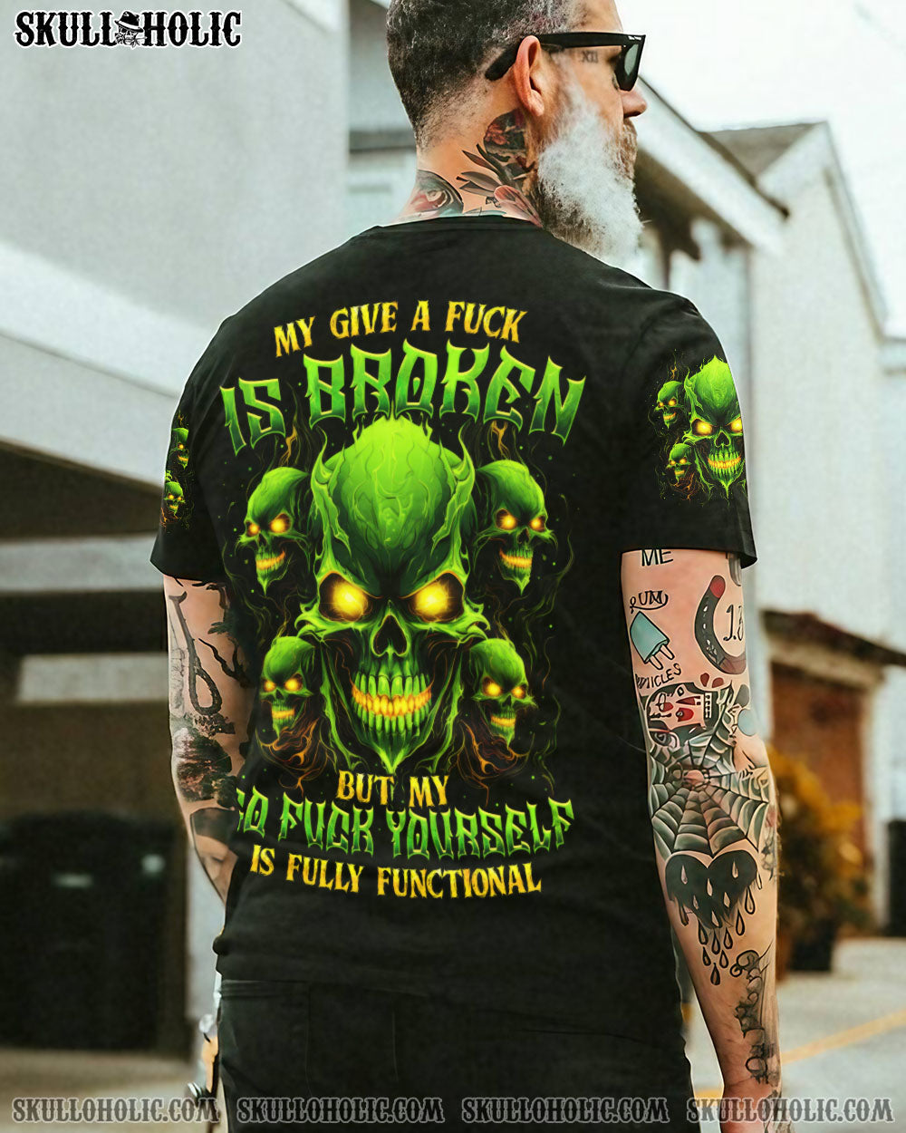 BLISSCORNERS MY GIVE A F IS BROKEN ALL OVER PRINT
