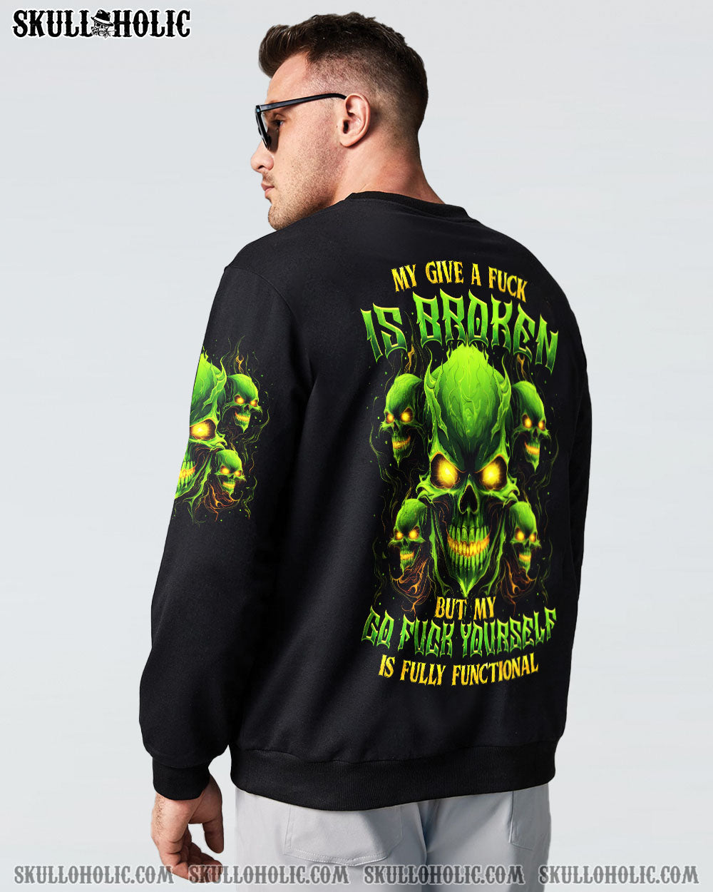 BLISSCORNERS MY GIVE A F IS BROKEN ALL OVER PRINT