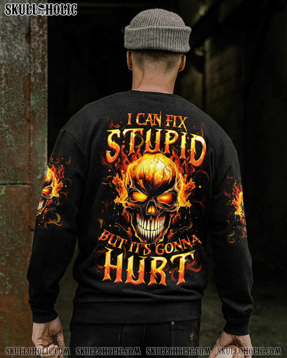 BLISSCORNERS I CAN FIX STUPID BUT IT'S GONNA HURT ALL OVER PRINT