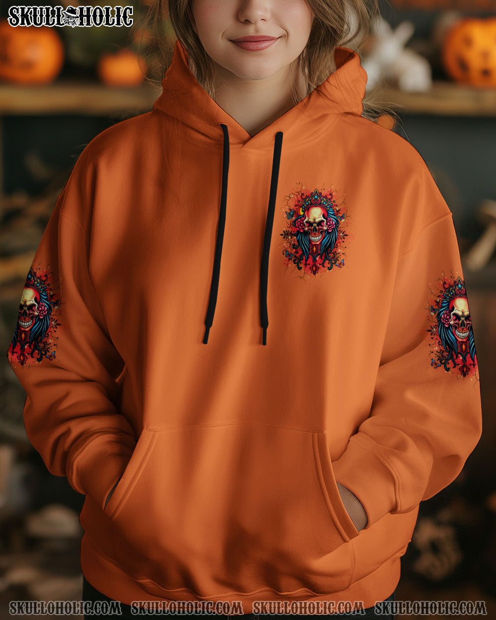 BLISSCORNERS I'M THE F QUEEN SKULL ALL OVER PRINT