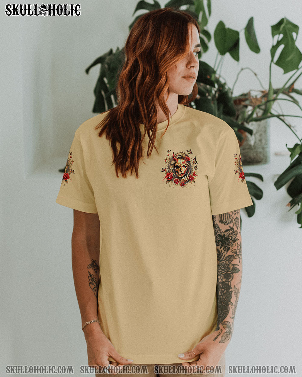 BLISSCORNERS THE GOOD GIRL IN ME ALL OVER PRINT