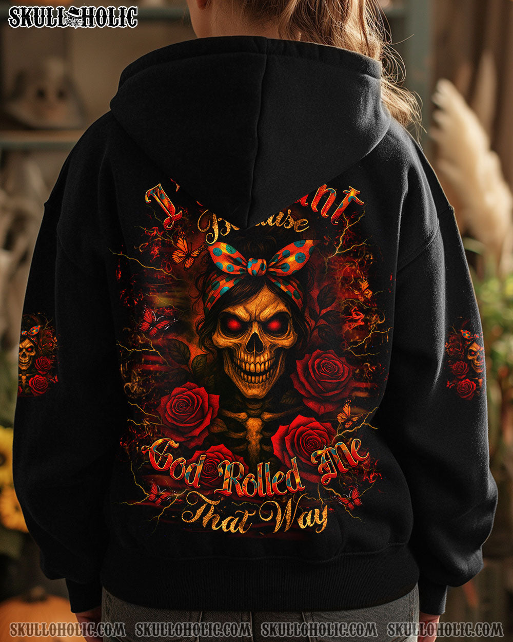BLISSCORNERS I'M BLUNT BECAUSE GOD ROLLED ME ALL OVER PRINT
