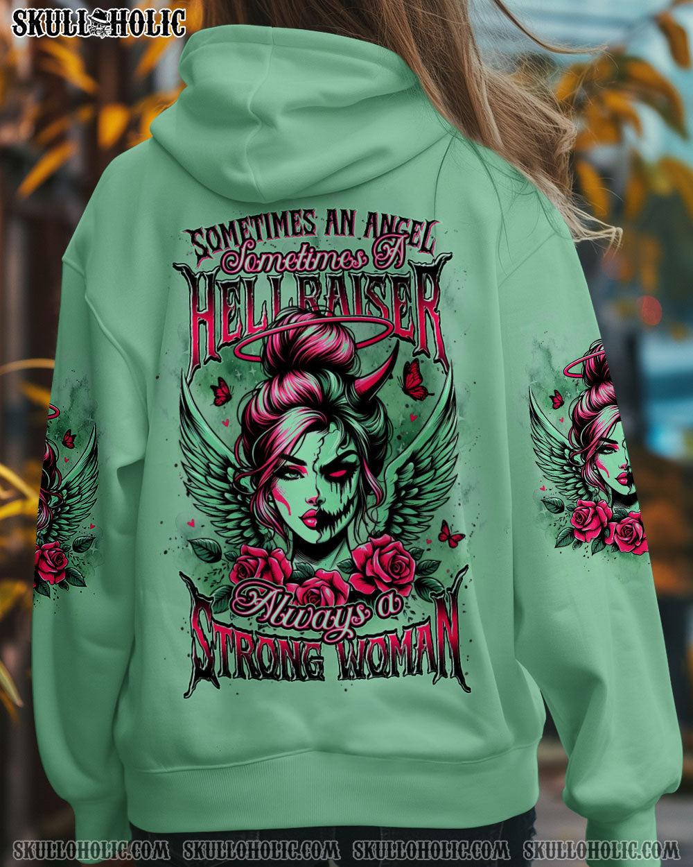 BLISSCORNERS ALWAYS A STRONG WOMAN ALL OVER PRINT