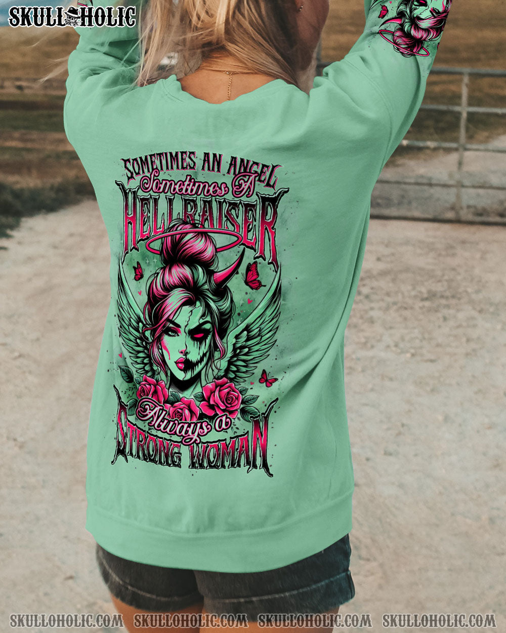 BLISSCORNERS ALWAYS A STRONG WOMAN ALL OVER PRINT
