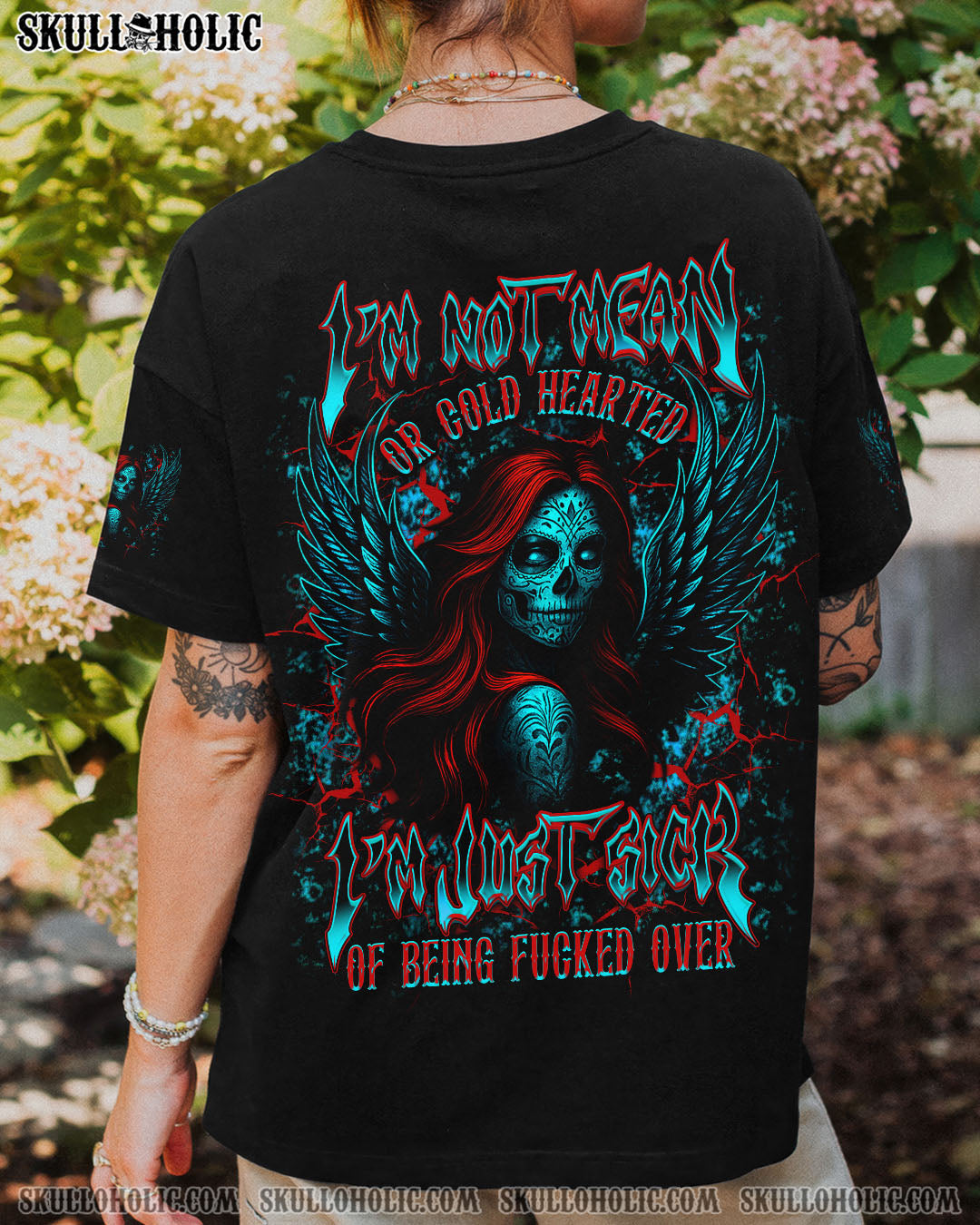 BLISSCORNERS I'M NOT MEAN OR COLD HEARTED ALL OVER PRINT