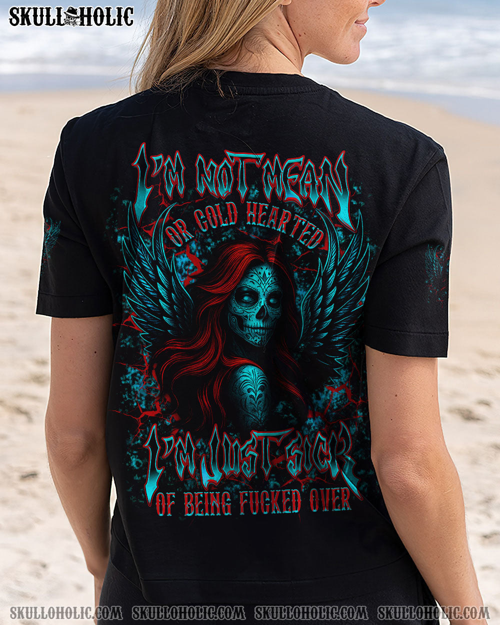 BLISSCORNERS I'M NOT MEAN OR COLD HEARTED ALL OVER PRINT