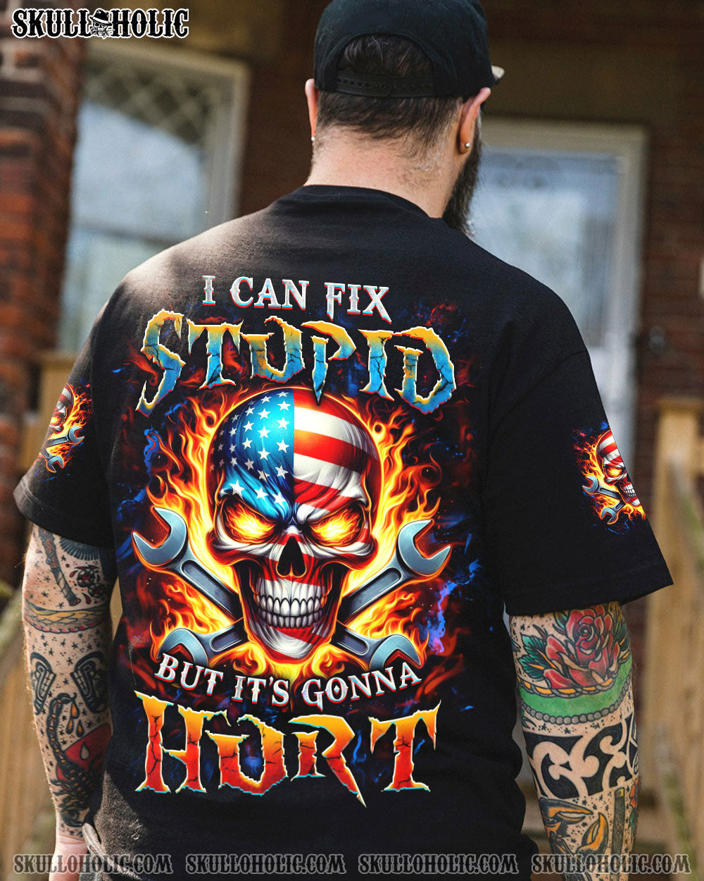 BLISSCORNERS I CAN FIX STUPID BUT IT'S GONNA HURT ALL OVER PRINT