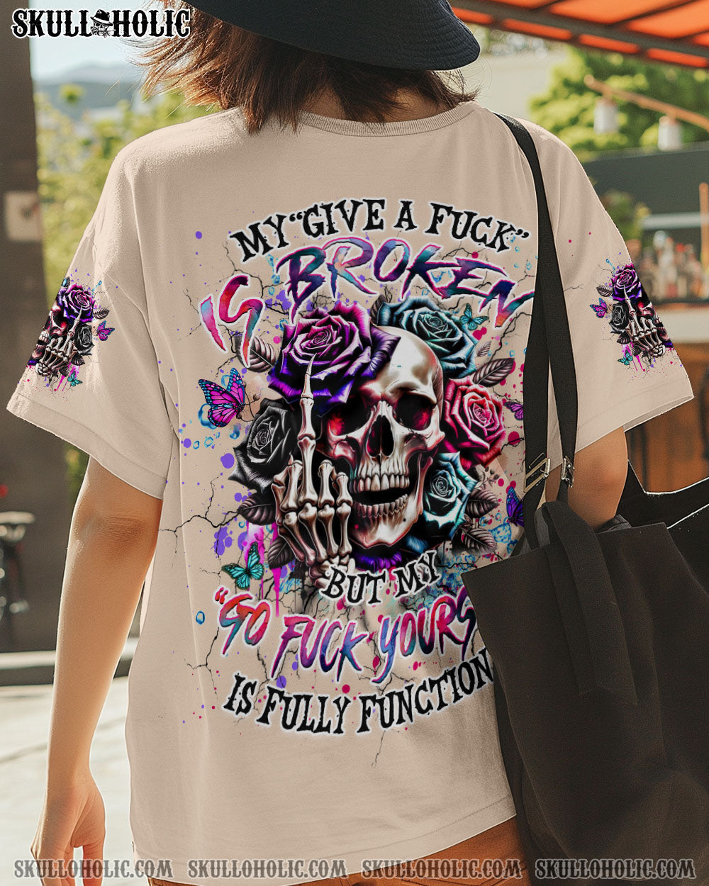BLISSCORNERS MY GIVE A F IS BROKEN ALL OVER PRINT