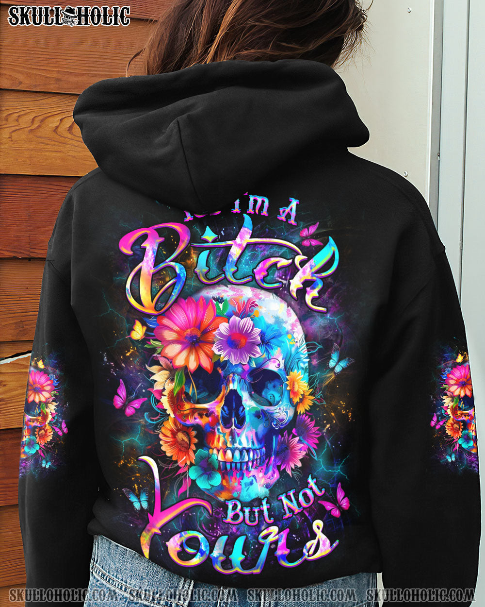 BLISSCORNERS YES I'M A B BUT NOT YOURS ALL OVER PRINT