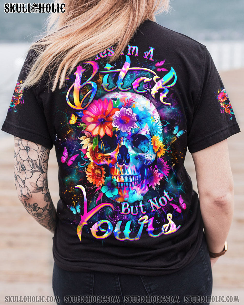 BLISSCORNERS YES I'M A B BUT NOT YOURS ALL OVER PRINT