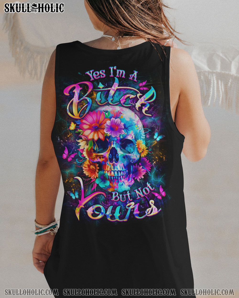 BLISSCORNERS YES I'M A B BUT NOT YOURS ALL OVER PRINT