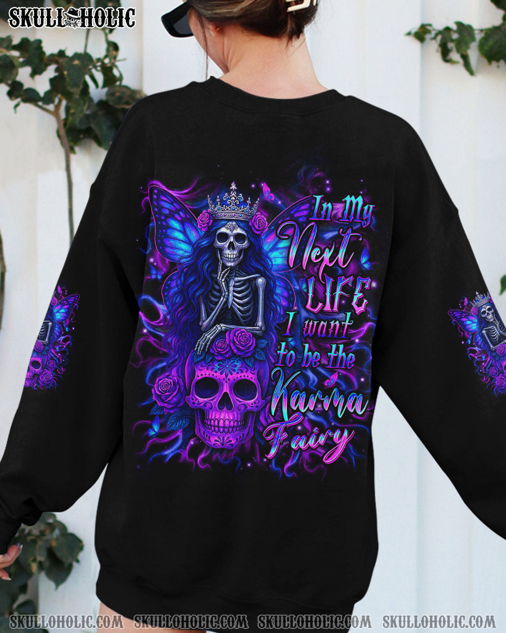BLISSCORNERS KARMA FAIRY SKULL ALL OVER PRINT