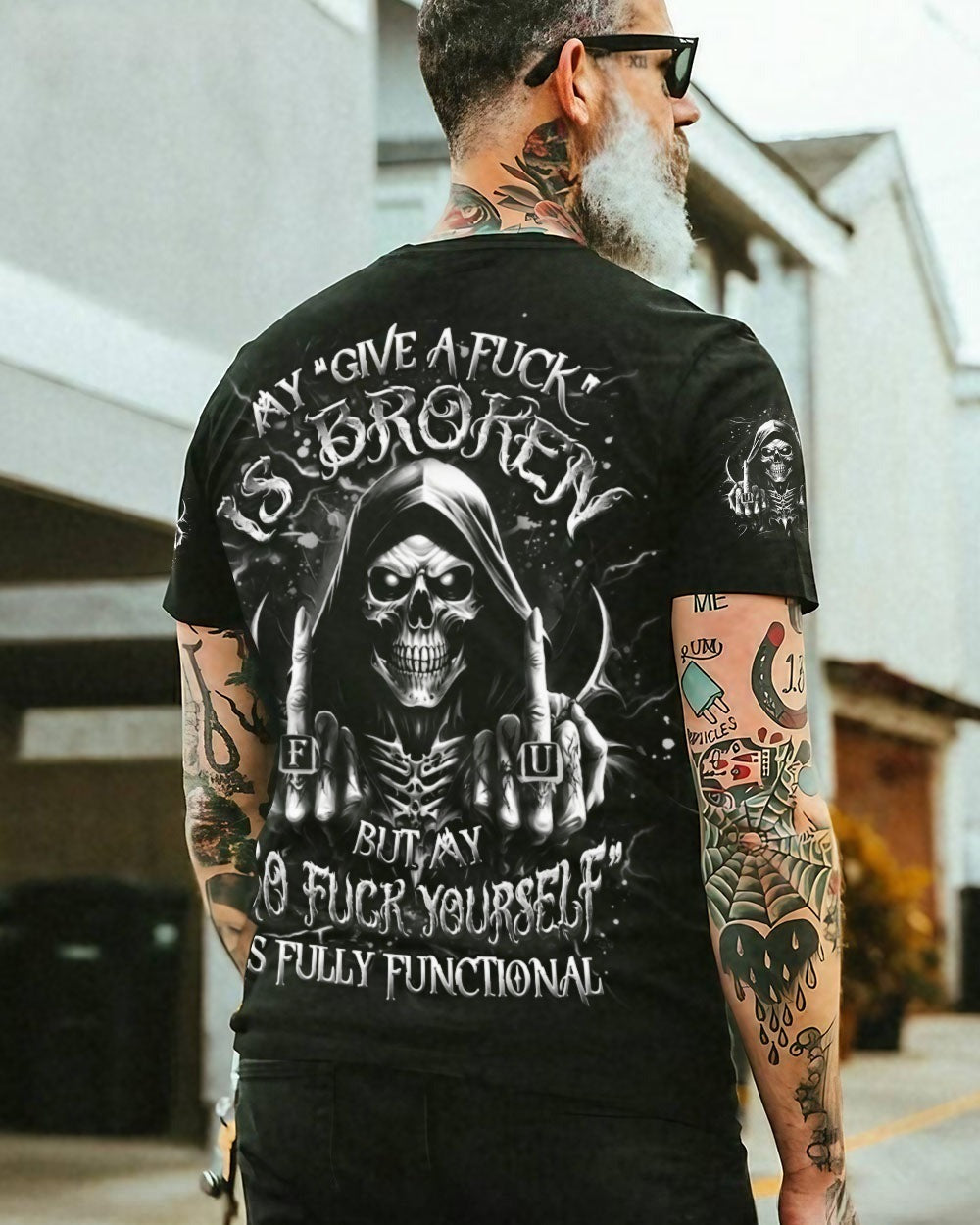 BLISSCORNERS MY GIVE A F IS BROKEN ALL OVER PRINT
