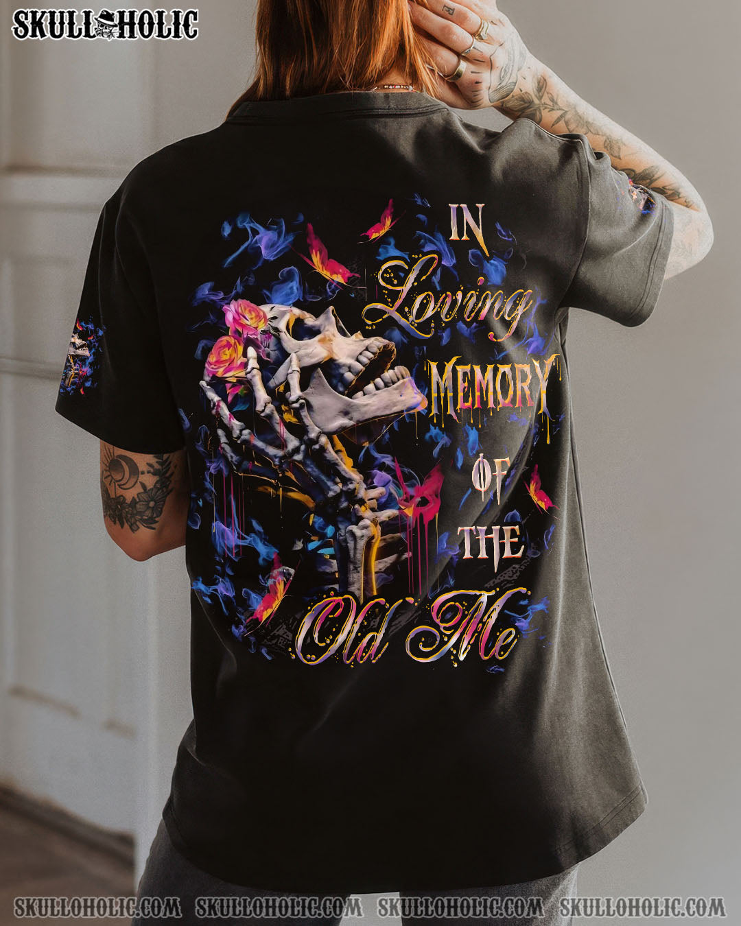 BLISSCORNERS IN LOVING MEMORY OF THE OLD ME ALL OVER PRINT