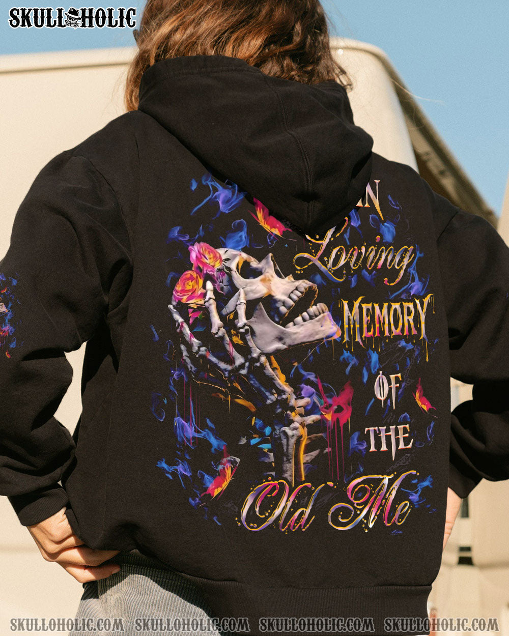 BLISSCORNERS IN LOVING MEMORY OF THE OLD ME ALL OVER PRINT
