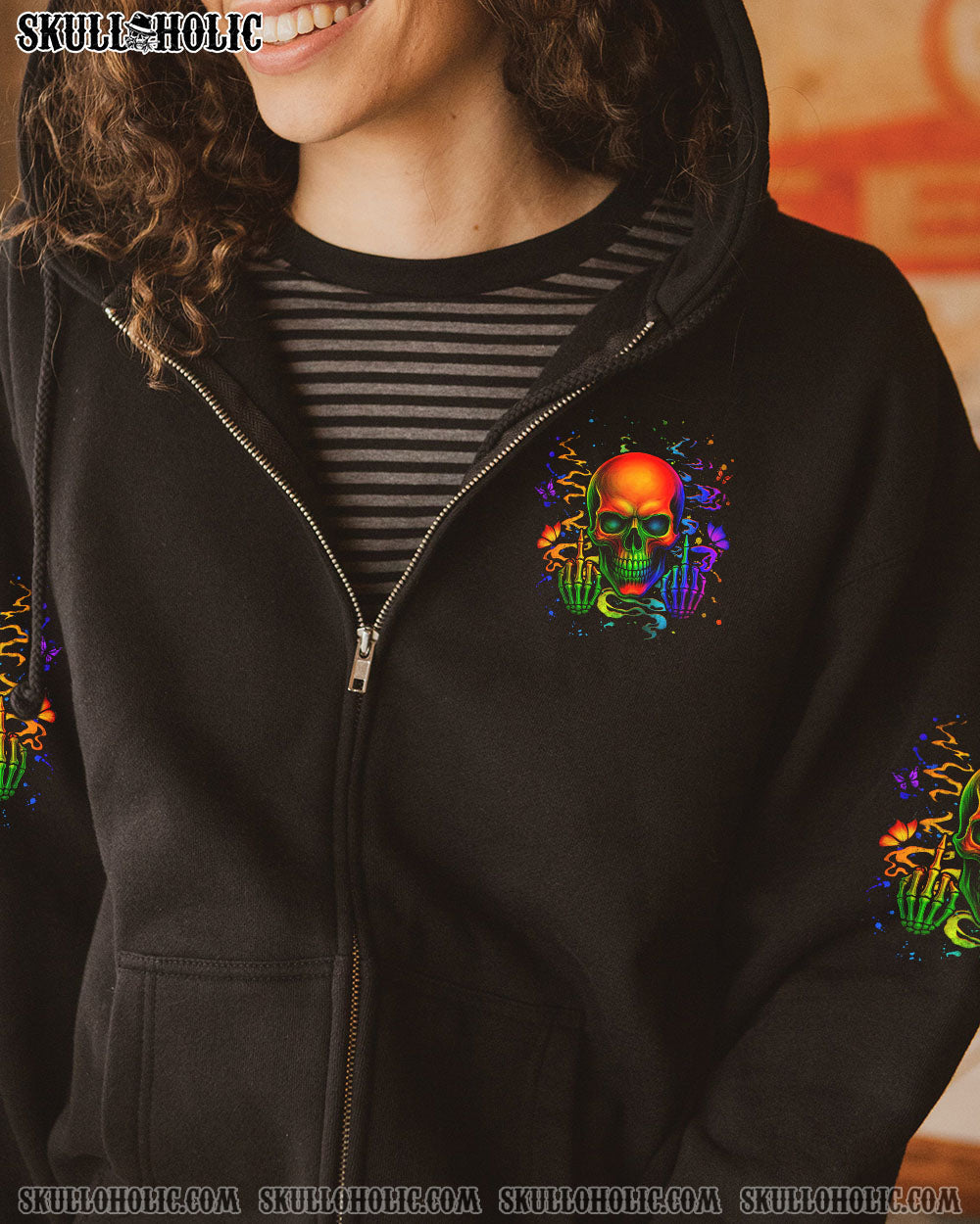 BLISSCORNERS MY GIVE A F SKULL ALL OVER PRINT