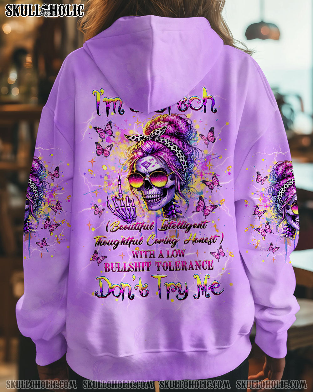 BLISSCORNERS I'M A B DON'T TRY ME ALL OVER PRINT