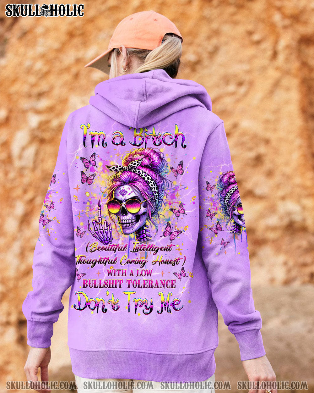 BLISSCORNERS I'M A B DON'T TRY ME ALL OVER PRINT
