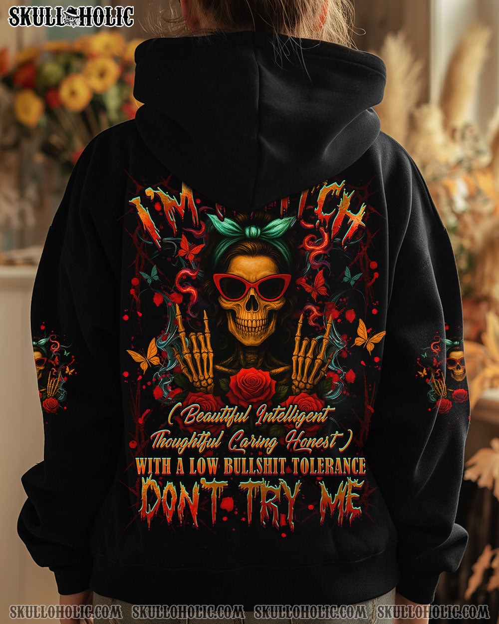 BLISSCORNERS I'M A B DON'T TRY ME ALL OVER PRINT