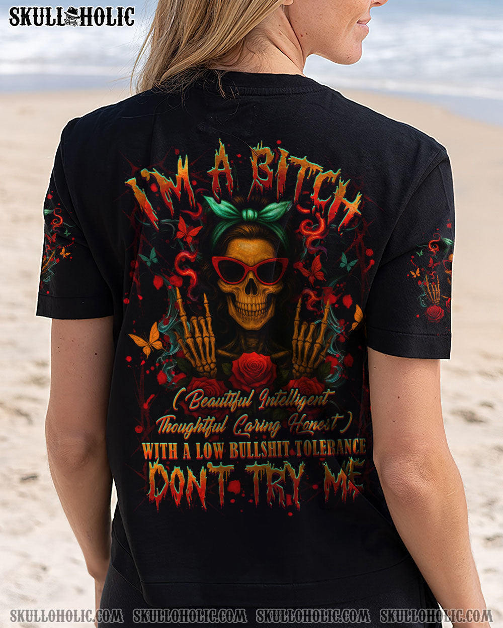 BLISSCORNERS I'M A B DON'T TRY ME ALL OVER PRINT