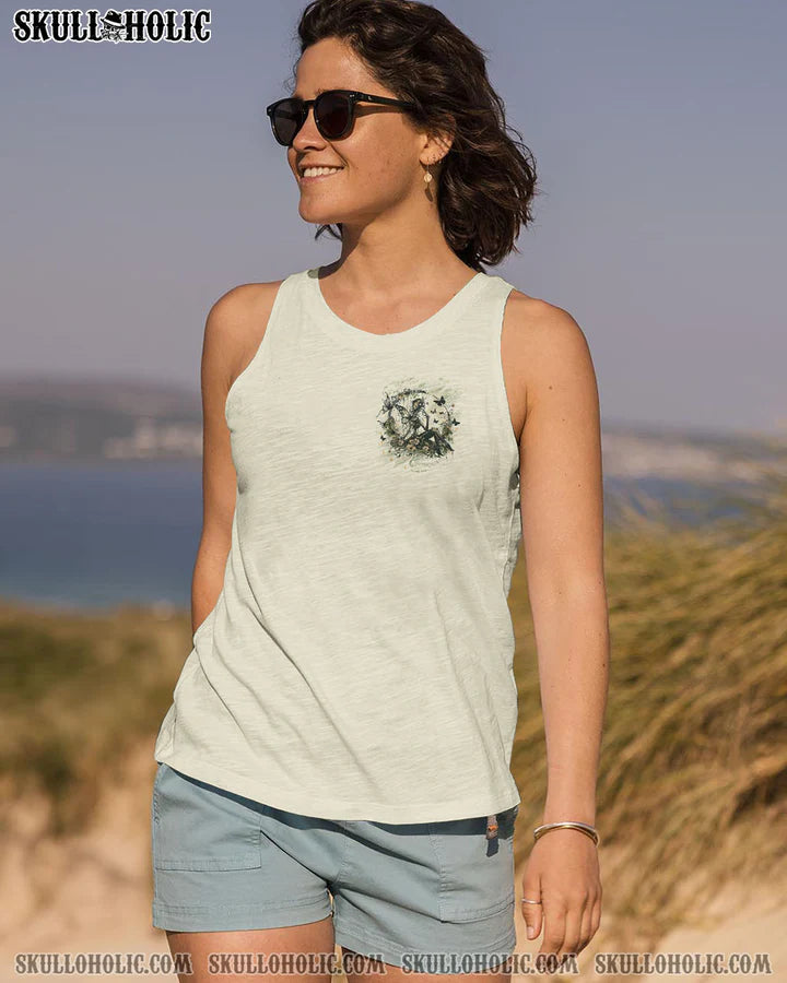 BLISSCORNERS KARMA FAIRY SKELETON LADY ALL OVER PRINT
