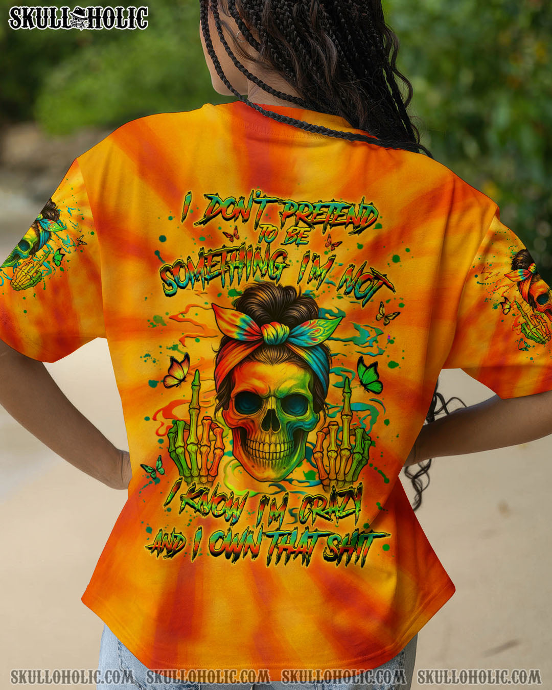 BLISSCORNERS I DON'T PRETEND TO BE SOMETHING I'M NOT ALL OVER PRINT