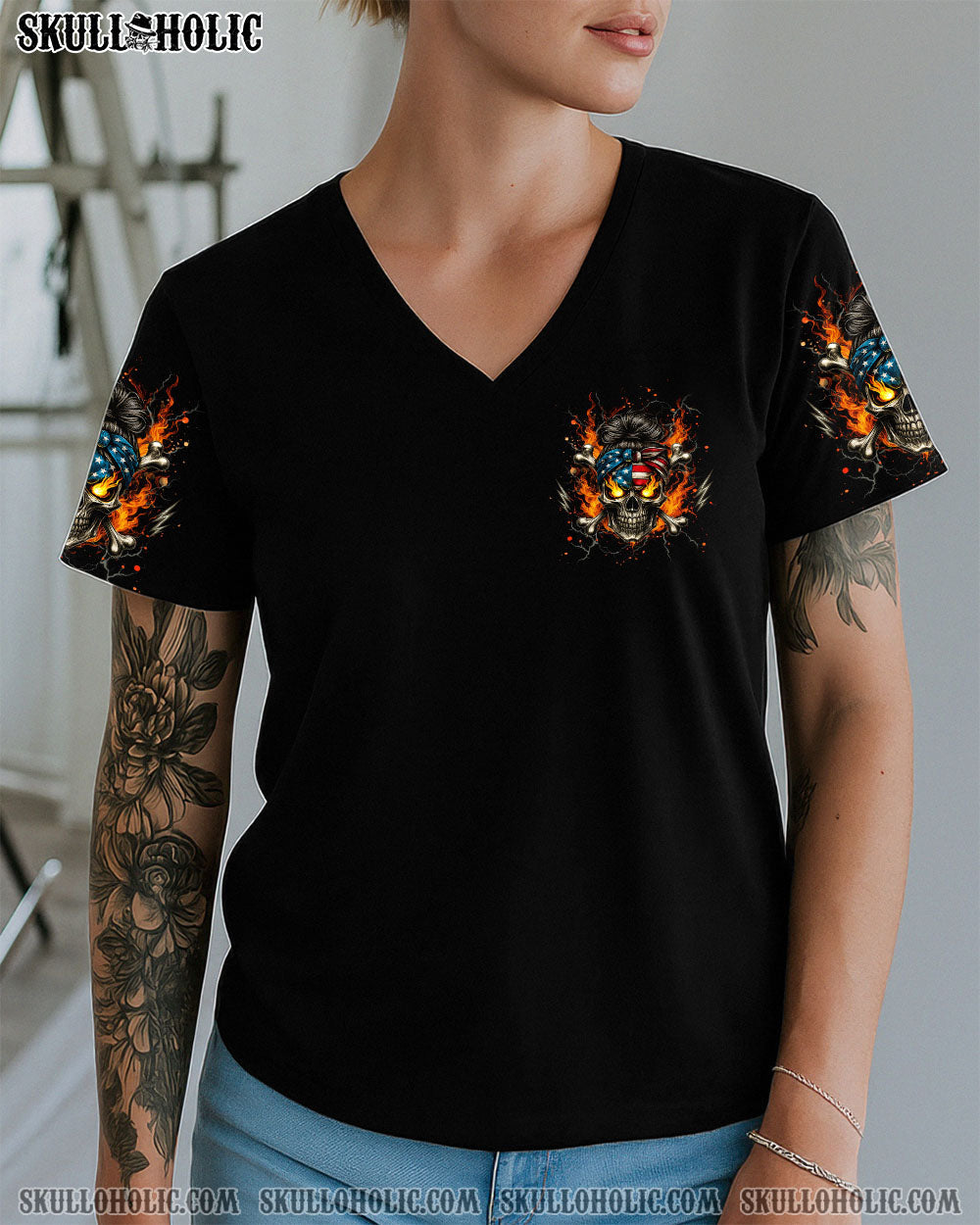 BLISSCORNERS I'M A B DON'T TRY ME MESSY BUN ALL OVER PRINT