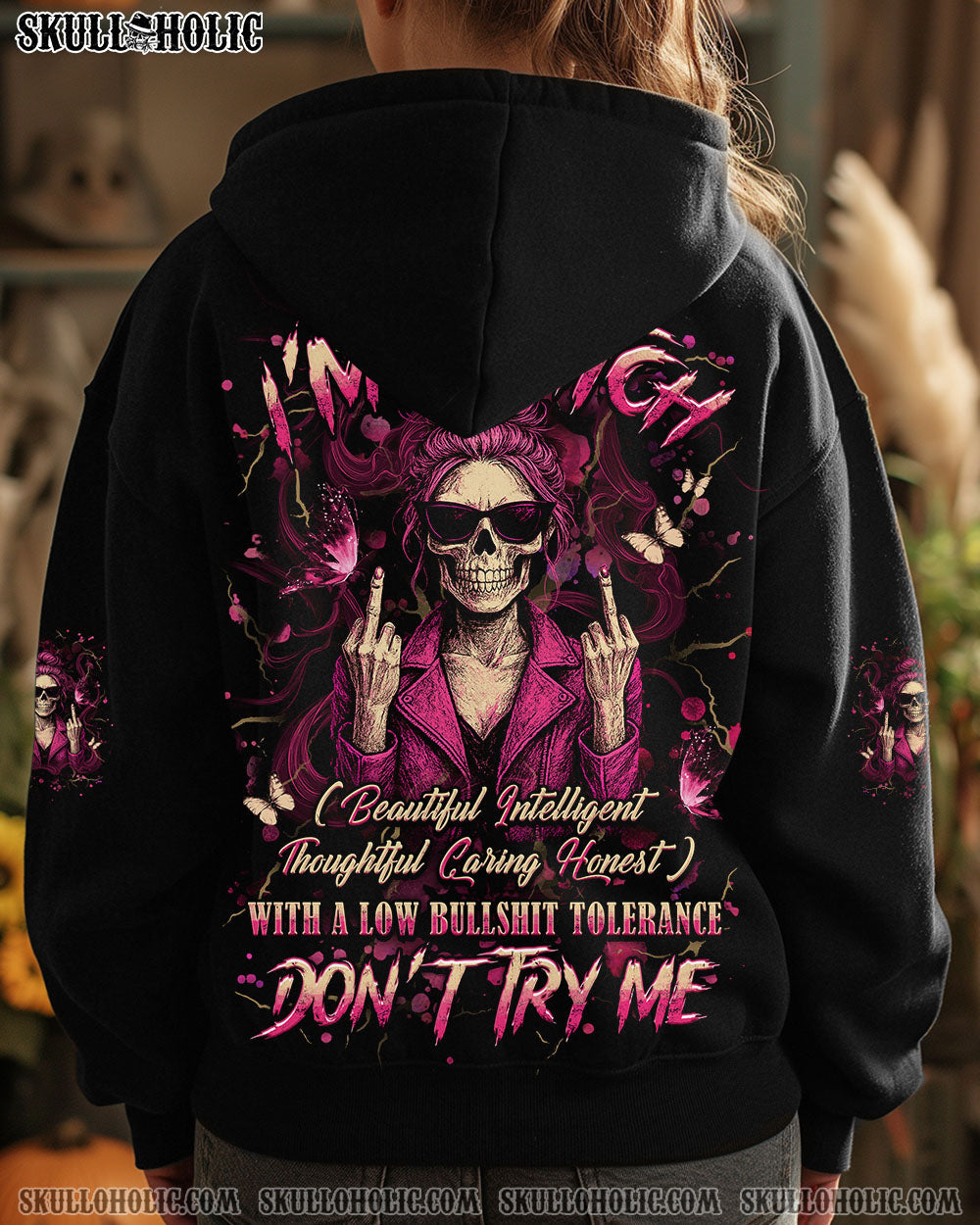 BLISSCORNERS I'M A B DON'T TRY ME ALL OVER PRINT