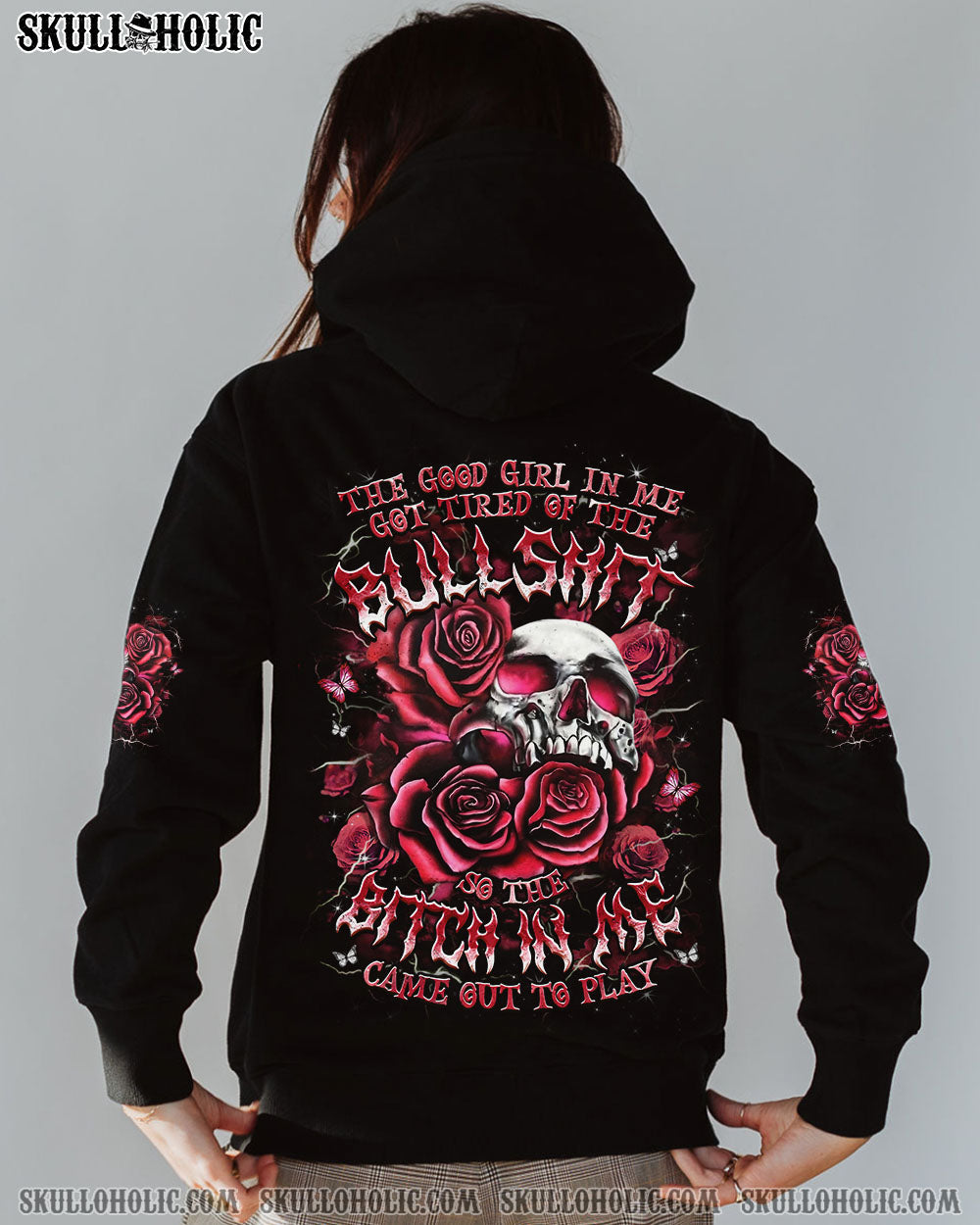 BLISSCORNERS THE GOOD GIRL IN ME ALL OVER PRINT
