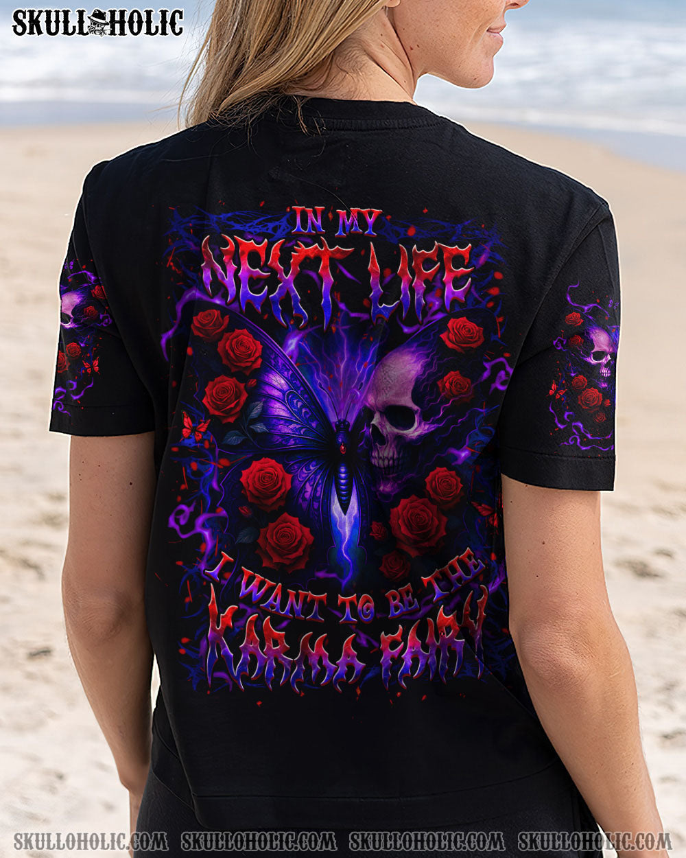 BLISSCORNERS KARMA FAIRY SKULL ALL OVER PRINT