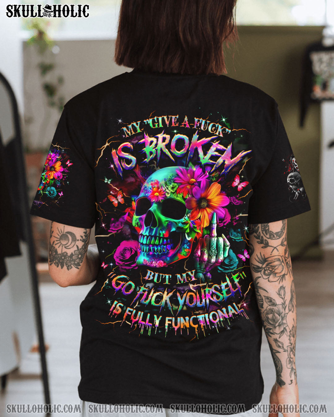 BLISSCORNERS MY GIVE A F IS BROKEN ALL OVER PRINT