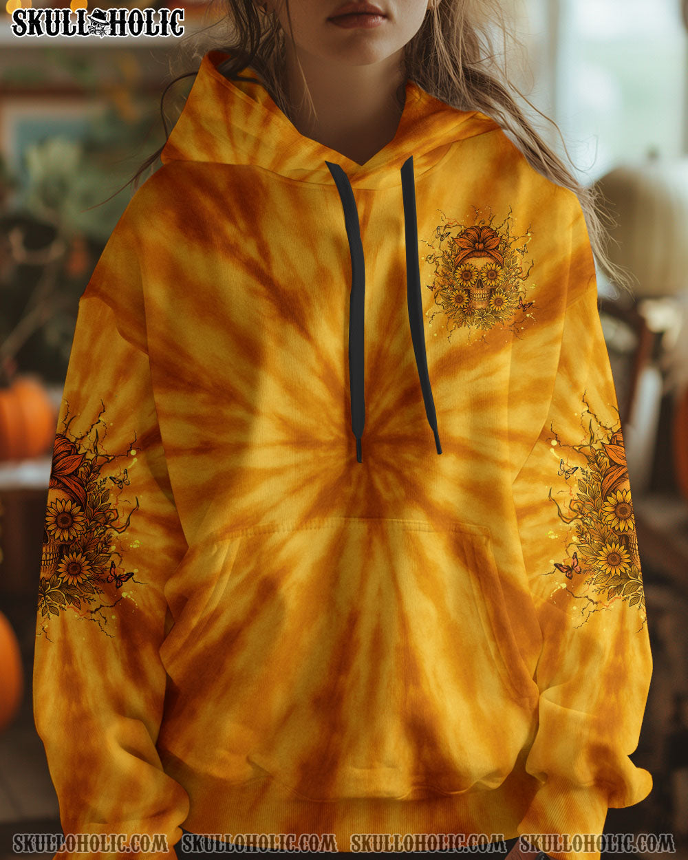 BLISSCORNERS I'M BLUNT BECAUSE GOD ROLLED ME TIE DYE ALL OVER PRINT