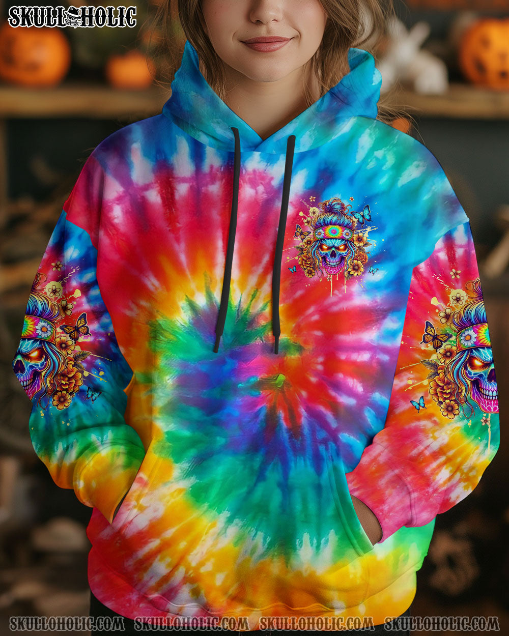 BLISSCORNERS MY GIVE A F IS BROKEN TIE DYE ALL OVER PRINT