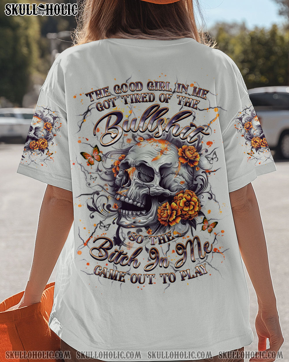 BLISSCORNERS THE GOOD GIRL IN ME ALL OVER PRINT