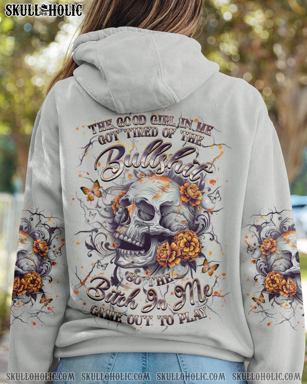 BLISSCORNERS THE GOOD GIRL IN ME ALL OVER PRINT