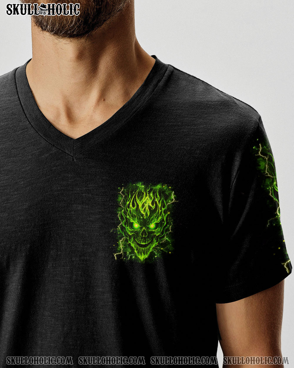 BLISSCORNERS WARNING I'M AN A MAD SKULL ALL OVER PRINT