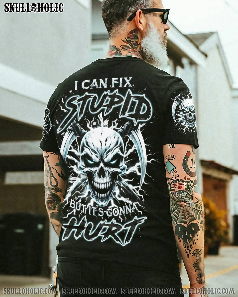 BLISSCORNERS I CAN FIX STUPID BUT IT'S GONNA HURT ALL OVER PRINT