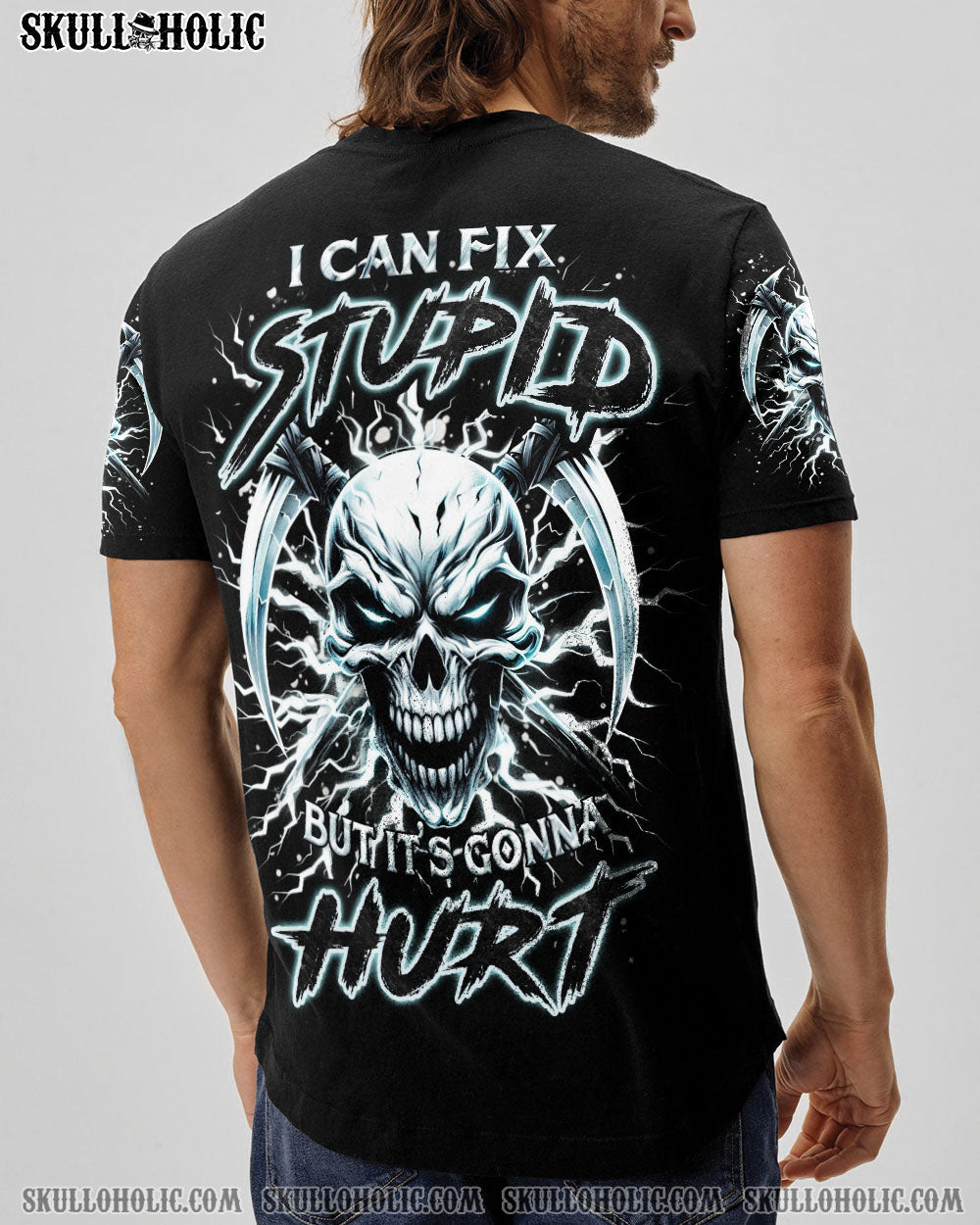 BLISSCORNERS I CAN FIX STUPID BUT IT'S GONNA HURT ALL OVER PRINT