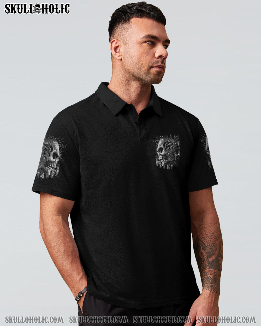 BLISSCORNERS AMERICA LIVE IT LOVE IT OR GET THE HELL OUT SKULL ALL OVER PRINT