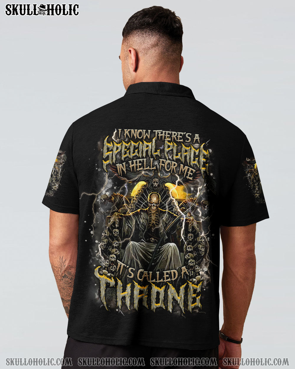 BLISSCORNERS THRONE SKULL ALL OVER PRINT