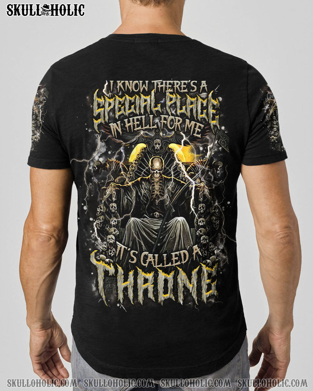 BLISSCORNERS THRONE SKULL ALL OVER PRINT