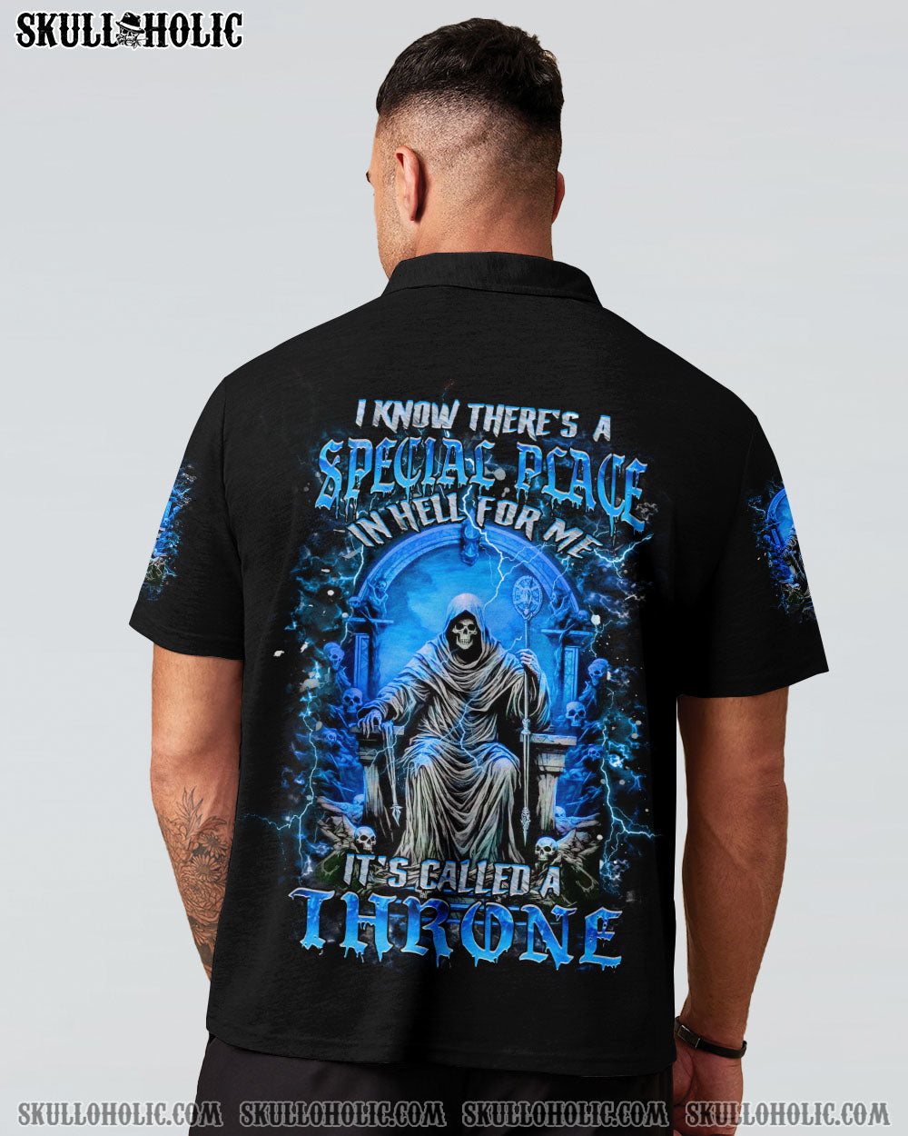 BLISSCORNERS THRONE SKULL ALL OVER PRINT